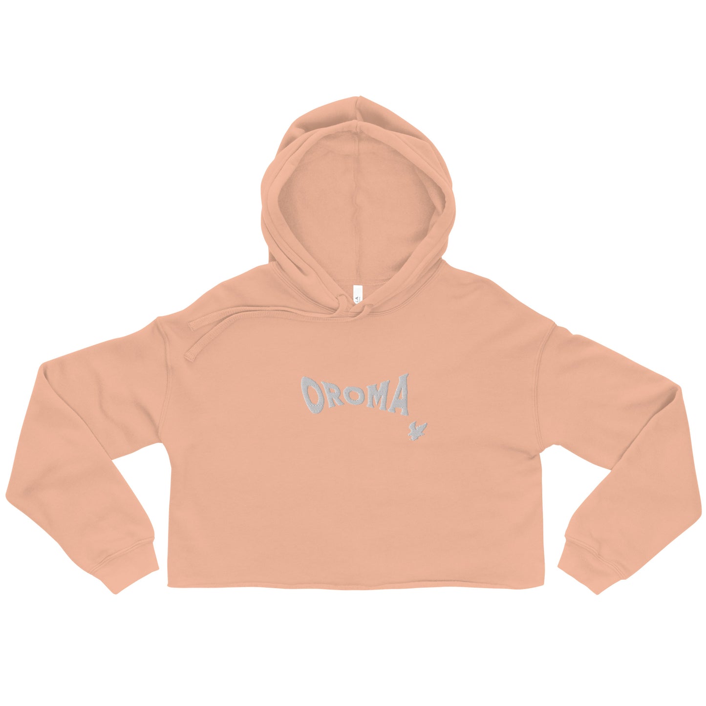 Oroma Embroidered Women's Crop Hoodie